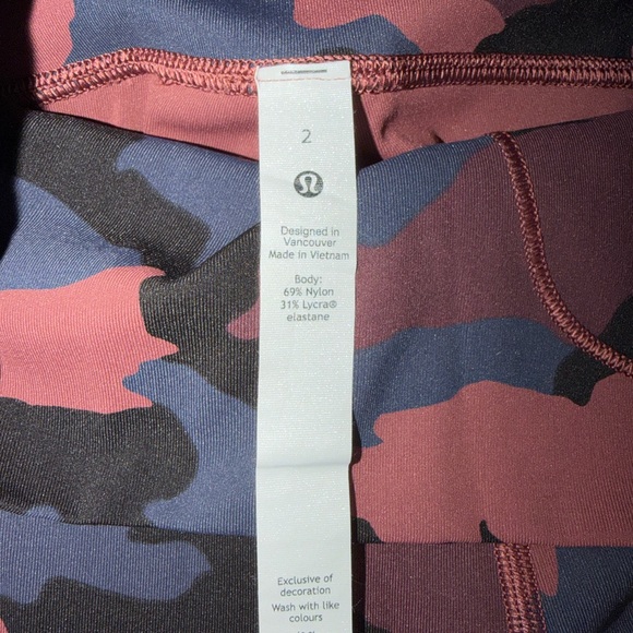 Lululemon 25” Wunder Under High-Rise Leggings - Picture 3 of 4